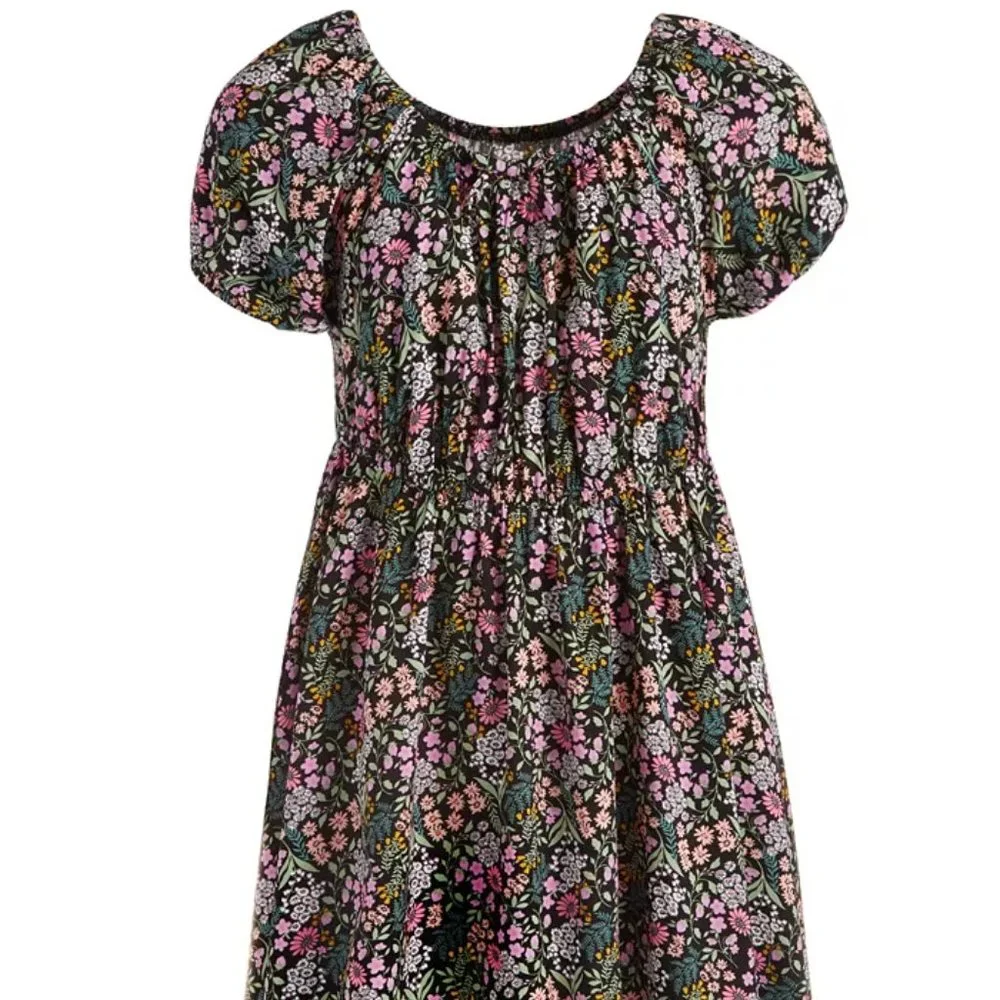 Epic Threads Little Girls Wildflower-Print Peasant Dress/NWT/6